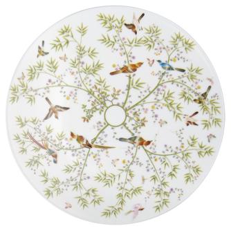 Dessert plate n°1 white background - Raynaud